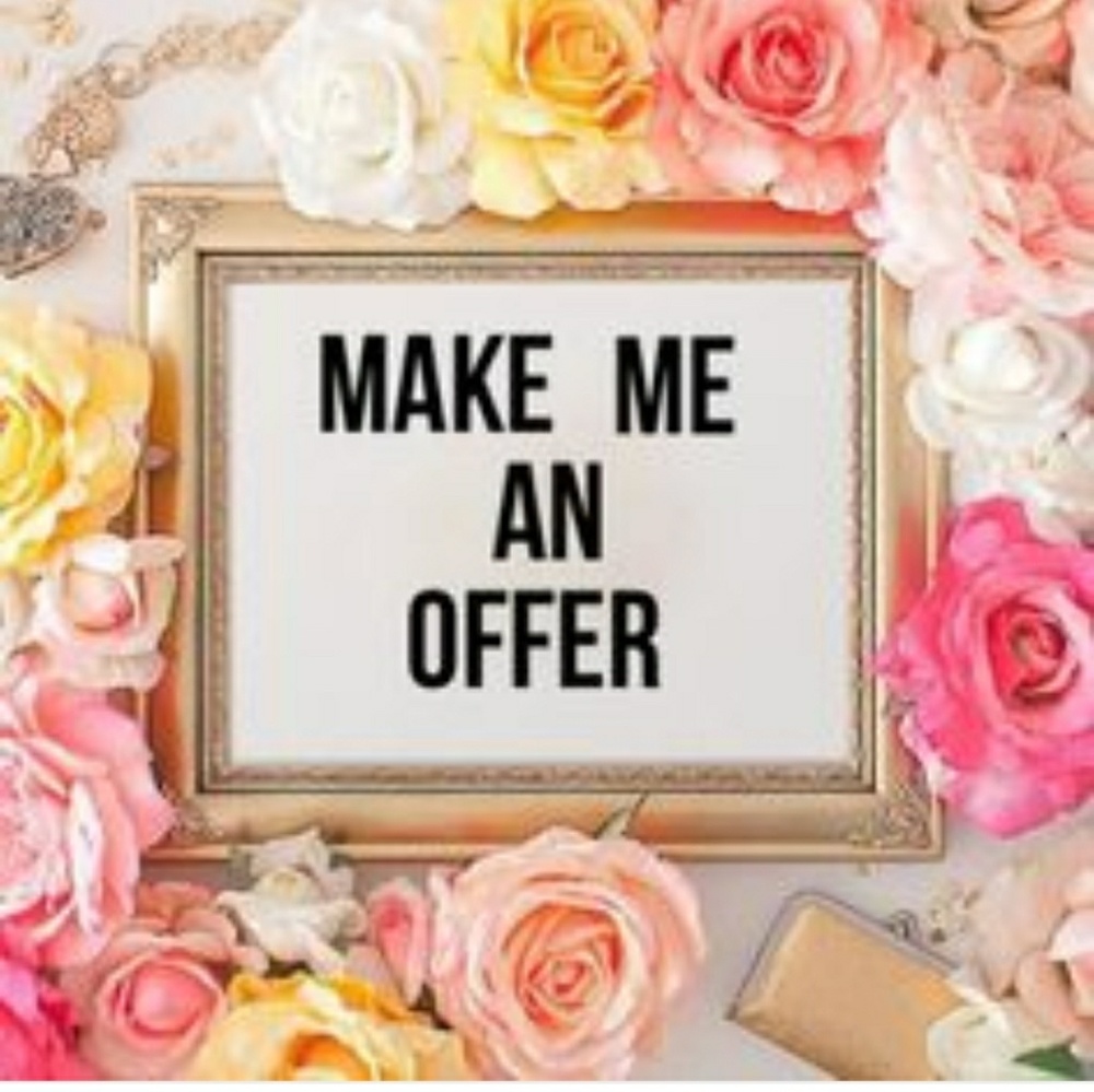 Reasonable offers accepted